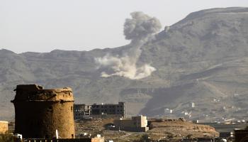 اليمن/قصف التحالف العربي/سياسة/محمد حويس/ فرانس برس
