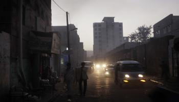 انقطاع كهرباء في اليمن