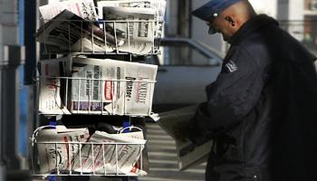 صحف جزائرية  FAYEZ NURELDINE/AF