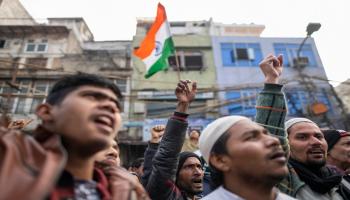 نظاهرات الهند/سياسة/جواهر الصمد/فرانس برس