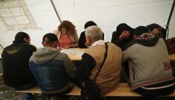 لاجئون سوريون في ألمانيا (Getty)