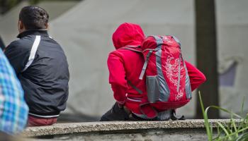 مهاجرون في أوروبا (ميشال غوستشوك/Getty)