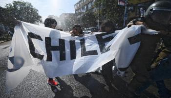 تظاهرات تشيلي(Getty)