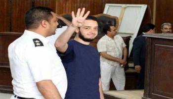 المعتقل المصري أنس محمد البلتاجي (فيسبوك)
