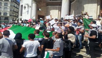 مسيرات دعم لغزة في الجزائر