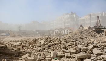سورية/قصف حلب/سياسة/ابراهيم أبو ليث/الأناضول