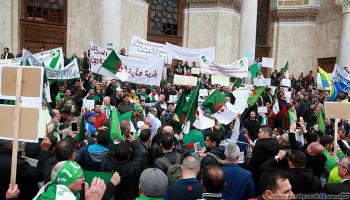 عمال البلديات/الجزائر/وقفة احتجاجية/العربي الجديد