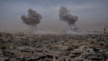 سورية/الغوطة الشرقية ريف دمشق/منيب أو تيم/الأناضول