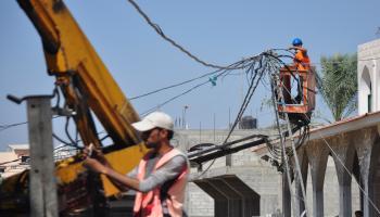 غزة-كهرباء غزة-انقطاع الكهرباء في غزة-عبدالحكيم أبو رياش