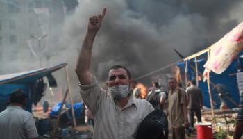مجزرة رابعة MOSAAB EL-SHAMY/AFP