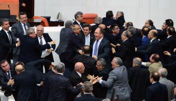 معارك البرلمان التركي