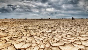 الجفاف في إيران (تويتر)