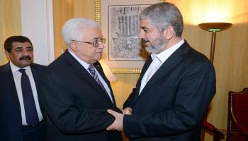 محمود عباس ومشعل