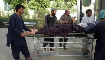 ضحية حادثة مرور في أفغانستان - مجتمع