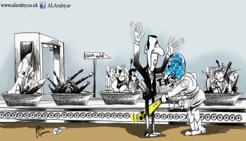 كاريكاتير معركة ادلب / حمرة