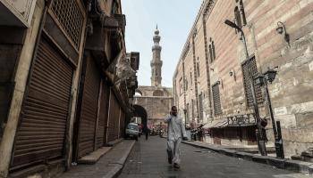 مصر فيروس كورونا MOHAMED EL-SHAHED/AFP