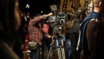 مصر كاميرا تلفزيون GIANLUIGI GUERCIA/AFP