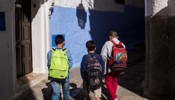 تلاميذ مغاربة - المغرب - مجتمع