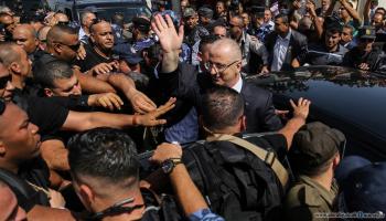 الحمدالله في غزة مع حكومة الوفاق (العربي الجديد) 7