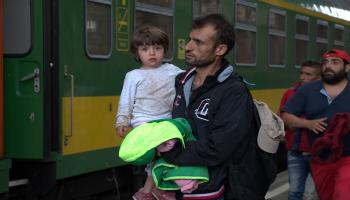 آلاف اللاجئين السوريين المؤقتين في الدنمارك (ناصر السهلي)