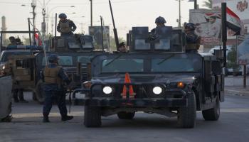 المشكلات الأمنية تفوق قدرات الشرطة العراقية (أحمد الربعي/فرانس برس)