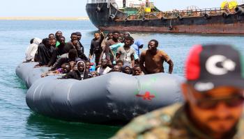 مهاجرون في ليبيا- فرانس برس