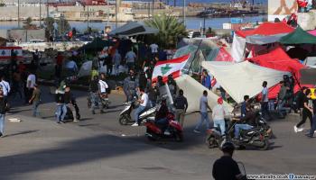 لبنان ينتفض\ الاعتداء على المتظاهرين في بيروت (حسين بيضون)