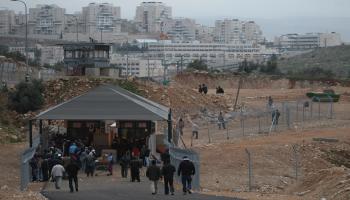 الاحتلال الإسرائيلي/معابر/الضفة الغربية/Getty