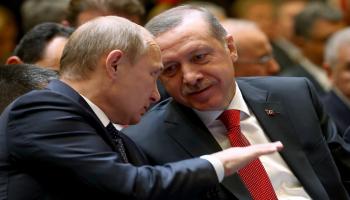 فلاديمير بوتين وأردوغان 