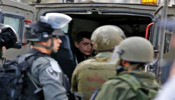 اعتقالات في الضفة الغربية (فرانس برس)