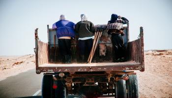 شاحنة في صحراء موريتانيا (Getty)