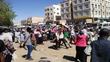 سياسة/احتجاجات السودان/(فرانس برس)