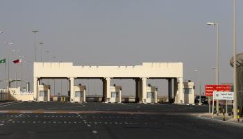 قطر/سياسة/الحدود مع السعودية/(كريم جعفر/فرانس برس)