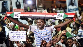 السودان/اعتصام الخرطوم/محمد الشاهد/فرانس برس