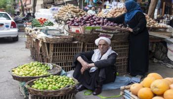 سوق خضروات في القاهرة