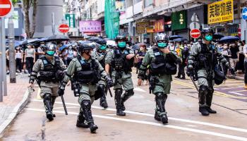 شرطة مكافحة الشغب/ هونغ كونغ