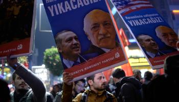 أردوغان يتهم غولن بالتنسيق مع المعارضة