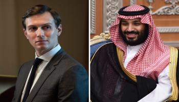 السعودية/سياسة/بن سلمان وكوشنر/(Getty)
