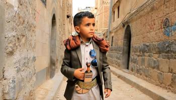 الطفل اليمني عمرو أحمد.