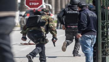 سياسة/الأمن التونسي/(أمين الأندلسي/الأناضول)