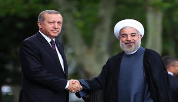تركيا-إيران-أردوغان مع روحاني-3-2-الأناضول
