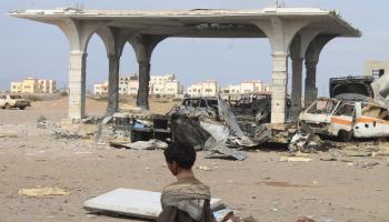 اليمن/ قصف التحالف(Getty)