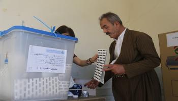 العراق/سياسة/انتخابات كردستان/(فاروق فييرك/الأناضول)