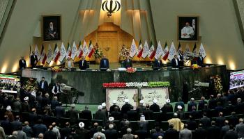 البرلمان الإيراني/ATTA KENARE/AFP