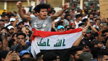 العراق/تظاهرات البصرة/أحمد الربيعي/فرانس برس
