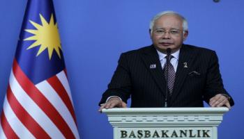 رئيس الوزراء ووزير المالية الماليزي محمد نجيب عبد الرزاق