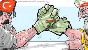 كاريكاتير ايران تركيا / حجاج