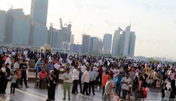 صلاة عيد الفطر في الدوحة