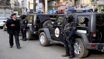 الشرطة المصرية(فرانس برس)