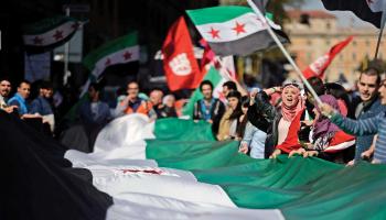 مظاهرات سوريا في إيطاليا